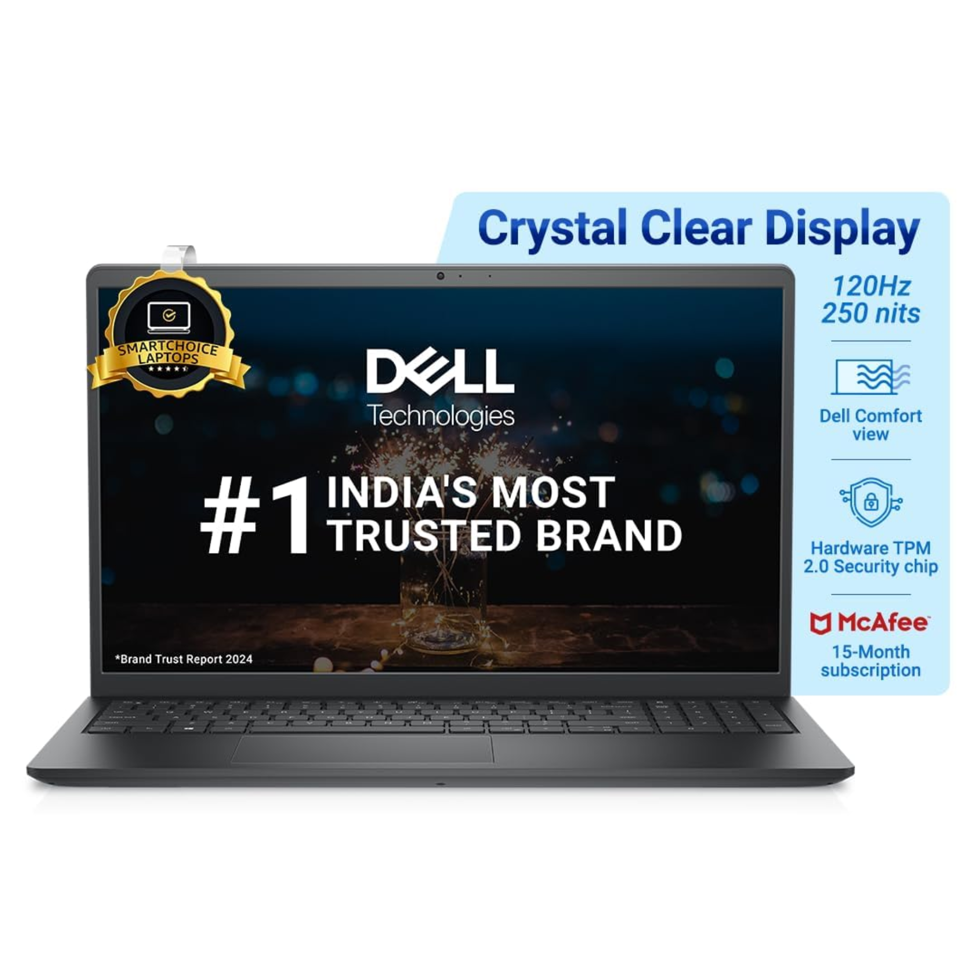 Dell 15 Thin & Light Laptop, Intel Core i5-1235U P...